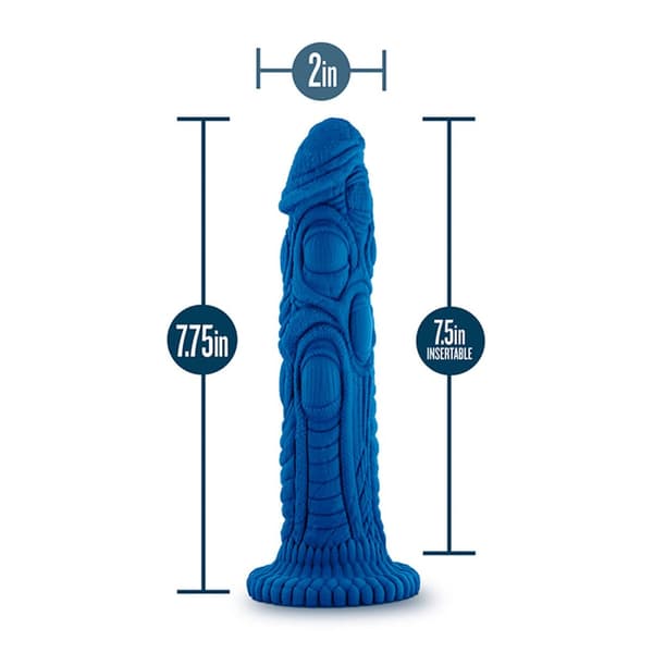 Realistisk Dildo Blush The Realm Silikone Ø 4,1 cm
