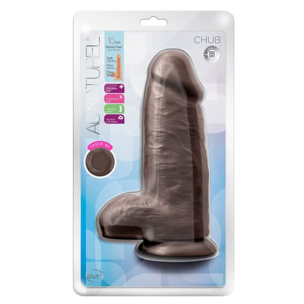 Realistisk Dildo Blush Au Naturel TPE Ø 7,6 cm (17,8 cm)