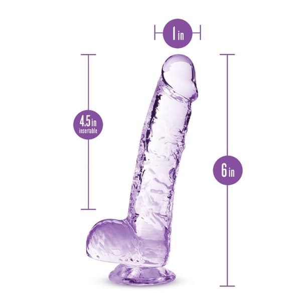 Realistinen dildo Blush Naturally Yours TPE Ø 2,8 cm