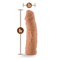Pikkukuva 3 / 6: Realistinen dildo Blush Lock On Silikoni Ø 4,6 cm (19,6 cm)