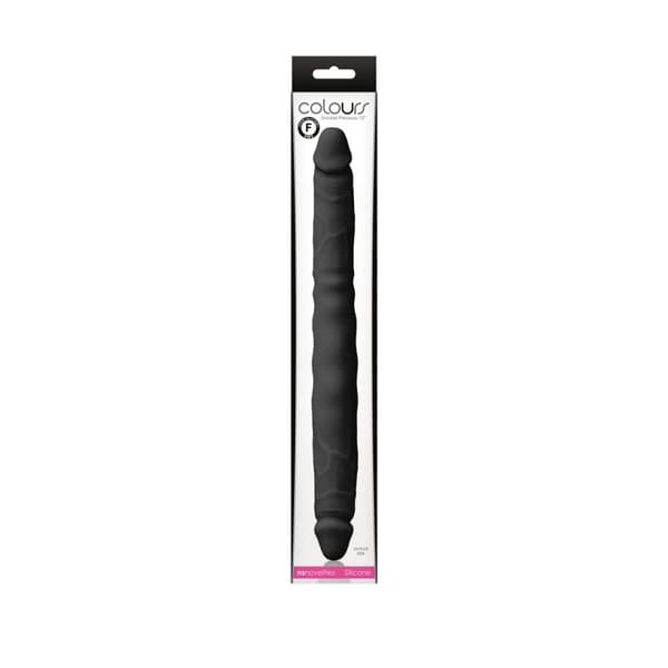 Smekningsapparat Double Penetration NS Novelties Colours Svart