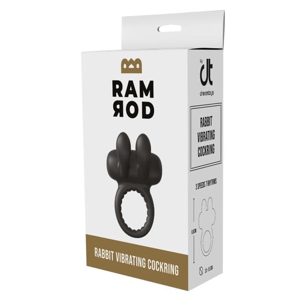 Penisring Dream Toys Ramrod Svart