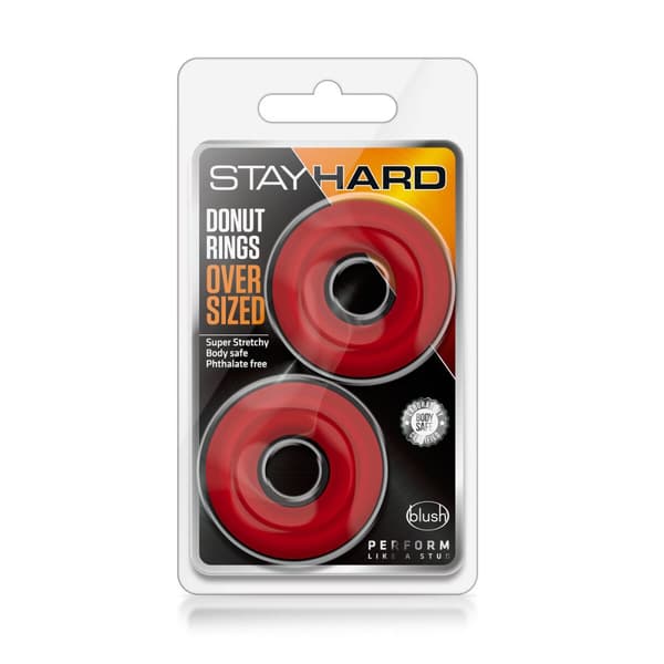 Penisring Blush Stay Hard Röd