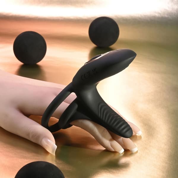 Penisring Playboy Svart