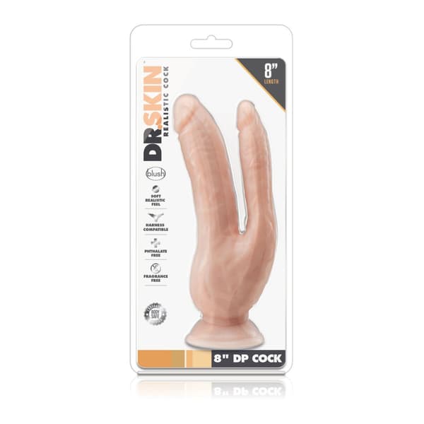 Dobbelt Masturbator Stroker Blush Dr Skin Natur