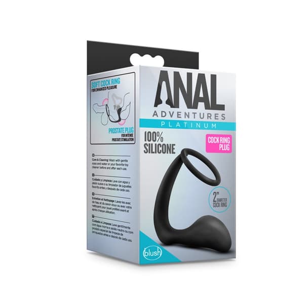 Penisringe Blush Anal Adventures Sort
