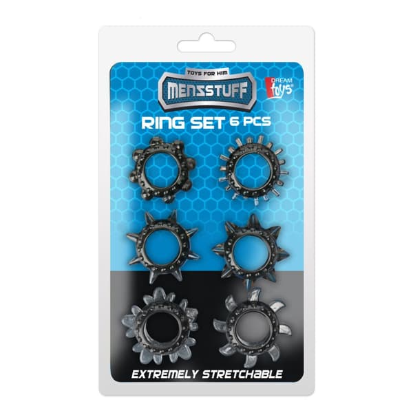 Penisrenkaat Dream Toys MenzStuff Musta