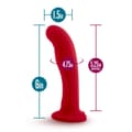 Miniatyrbild 6 av 7: G-spotvibrator Blush Temptasia Röd