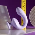 Miniatyrbild 8 av 11: G-spotvibrator Playboy Playboy Purpur