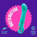 Miniatyrbild 8 av 11: G-spotvibrator Blush Aria Grön