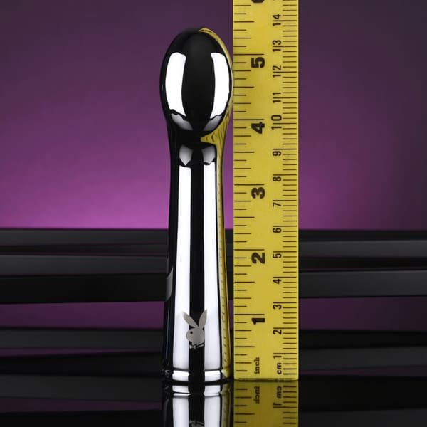 G-spotvibrator Playboy Playboy Silvrig