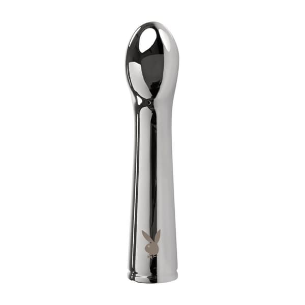 G-spotvibrator Playboy Playboy Silvrig