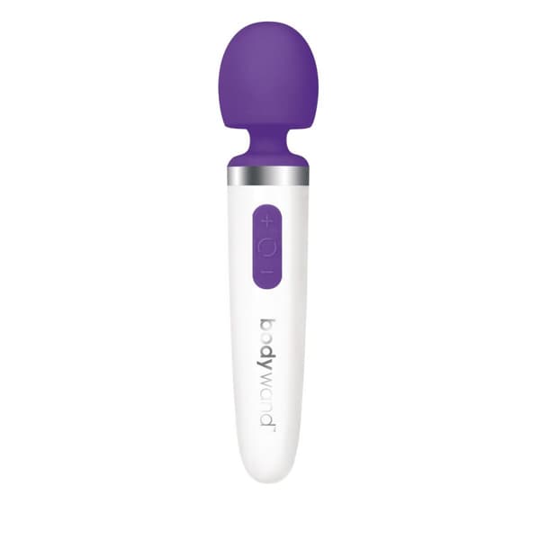 Aqua Mini ladattava hieromasauva violetti Bodywand Multi Function Wands Purppura