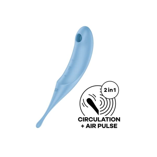 Klitoris sugestimulator Satisfyer Twirling Pro Blå