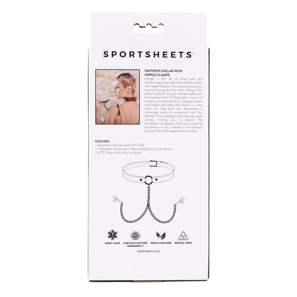 Brystvorteklemmer Kæde Sportsheets