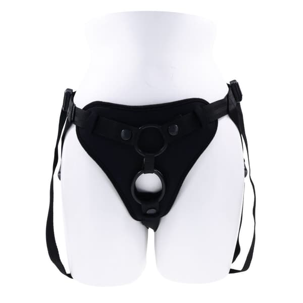 New Comers Strap Sportsheets Svart