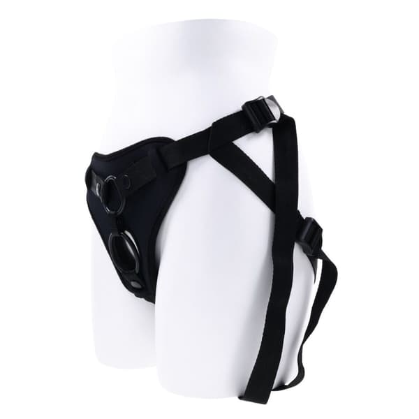 New Comers Strap Sportsheets Svart