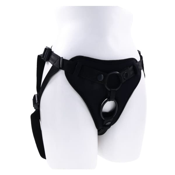 New Comers Strap Sportsheets Svart