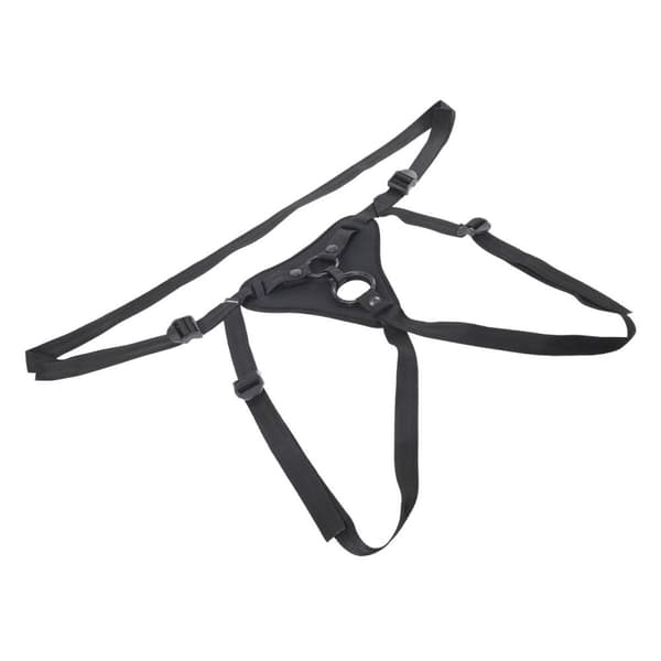 New Comers Strap Sportsheets Svart