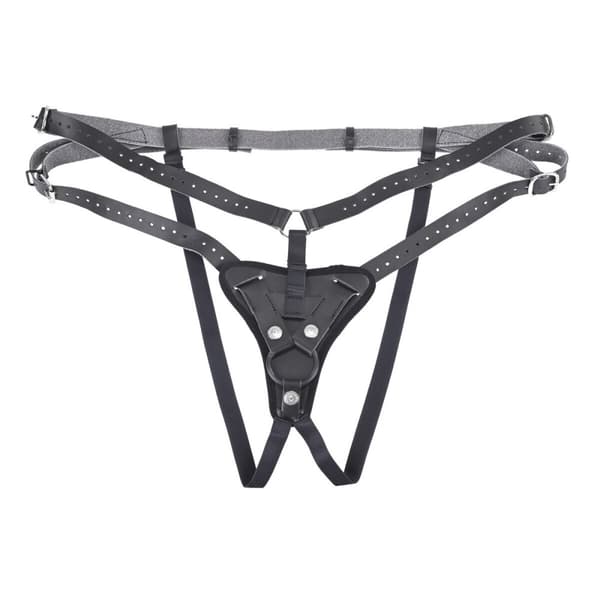 New Comers Strap Sportsheets Svart