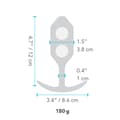 Miniatyrbild 8 av 10: Analplugg B-Vibe SNUG PLUG 3 Svart