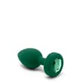 Miniatyrbild 7 av 11: Analplugg B-Vibe Vibrating Jewel Grön M/L