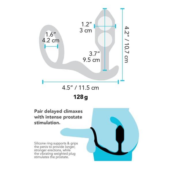 Anal plug Snug & Tug B-Vibe Sort