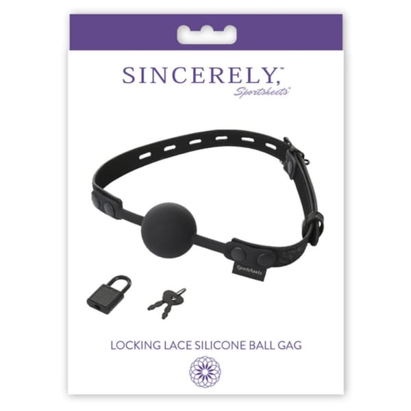 Solid Ball suukapula Sincerely Locking Sportsheets