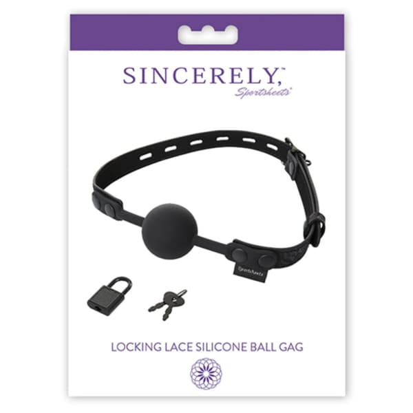 Solid Ball suukapula Sincerely Locking Sportsheets