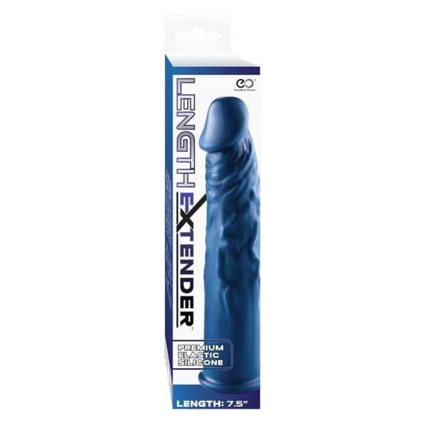 Penissuoja NMC Length extender Sininen Ø 4,6 cm