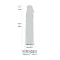 Pikkukuva 2 / 4: Penissuoja NMC Length extender Sininen Ø 4,6 cm