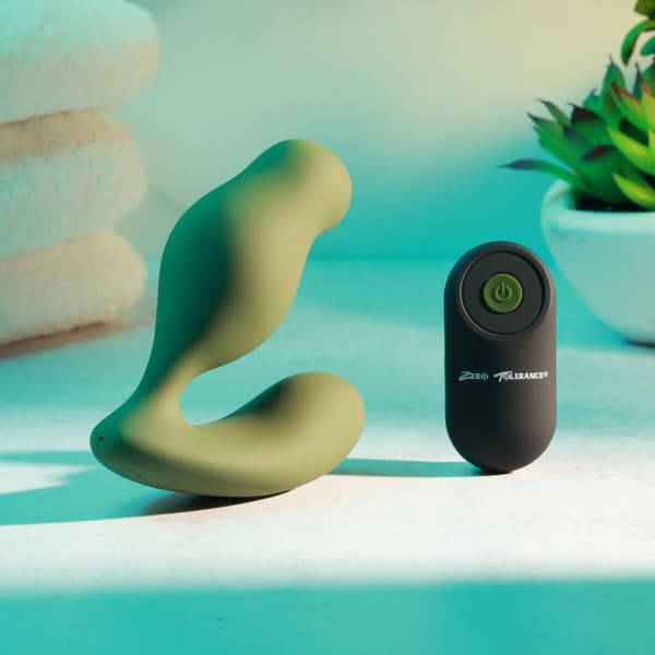 Anal Vibrator Zero Tolerance Grøn
