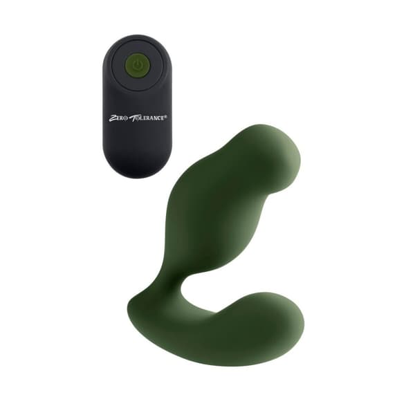 Anal Vibrator Zero Tolerance Grøn