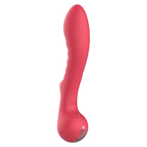 Klassisk vibrator Dream Toys Amour Flexible G-Spot Röd