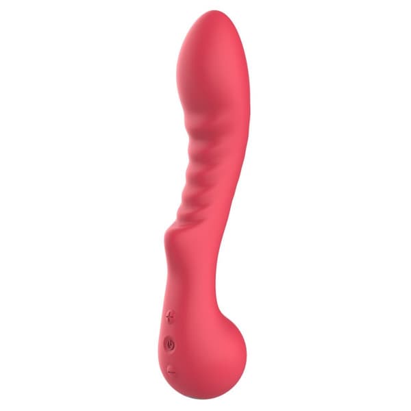 Klassisk vibrator Dream Toys Amour Flexible G-Spot Röd