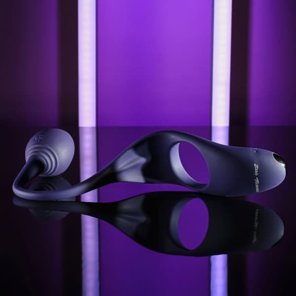 Vibraattori Zero Tolerance Zero Tolerance Harmaa Purppura