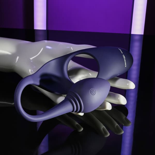 Vibraattori Zero Tolerance Zero Tolerance Harmaa Purppura