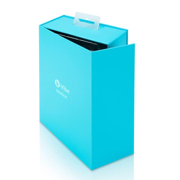 Anal plug med fjernbetjening B-Vibe NOVICE Sort