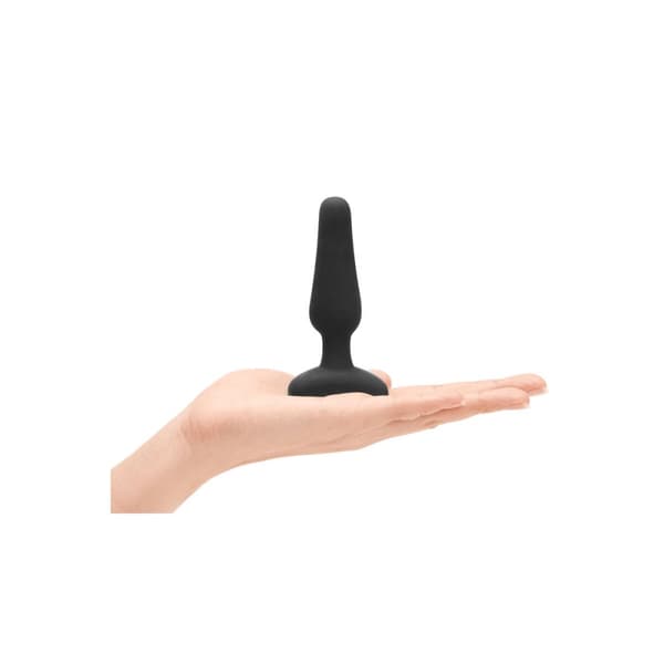Anal plug med fjernbetjening B-Vibe NOVICE Sort