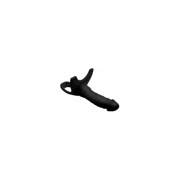 Strap-on dildo XR Brands Size Matters Musta