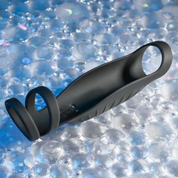 Penissuoja Gender X Musta Ø 3,7 cm