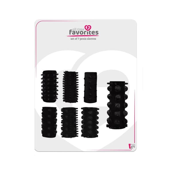Penissuoja Dream Toys All Time Favorites Musta Ø 6 cm