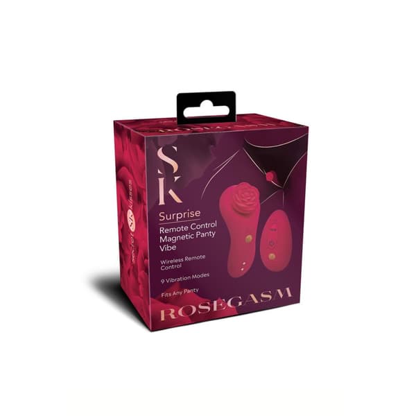 Vibraattori Secret Kisses RoseGasm Punainen