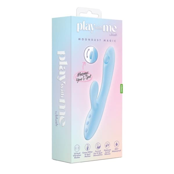 G-pistevibraattori Blush Play with me Sininen