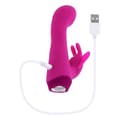 Miniatyrbild 7 av 11: G-spotvibrator Selopa BUTTERFLY LOVE Rosa