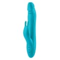 Miniatyrbild 1 av 8: G-spotvibrator FemmeFunn BOOSTER RABBIT XL Blå