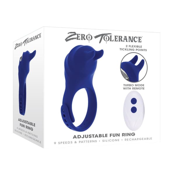 Penisring Zero Tolerance Zero Tolerance Blå