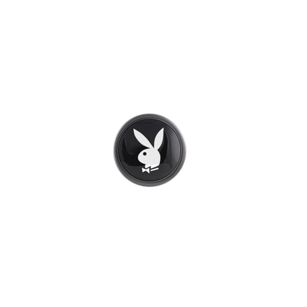 Analplugg Playboy Silvrig (6,3 cm)