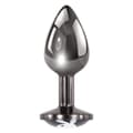 Miniatyrbild 6 av 11: Analplugg Playboy Silvrig (6,3 cm)