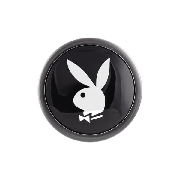 Analplugg Playboy Silvrig (6,3 cm)